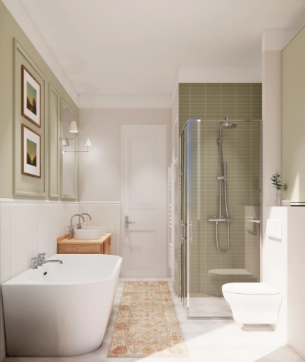 Vintage, Salle de bain