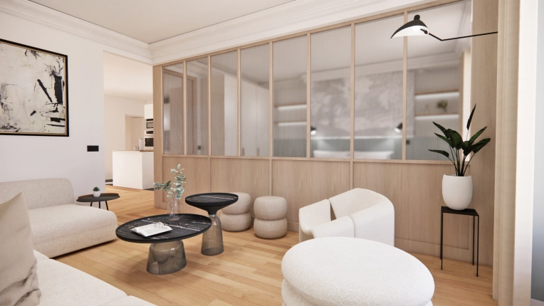 Minimaliste, Salon / séjour