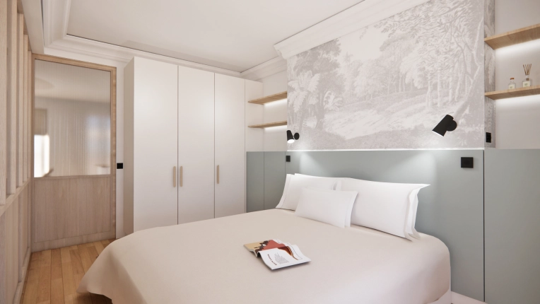 Minimaliste, Chambre