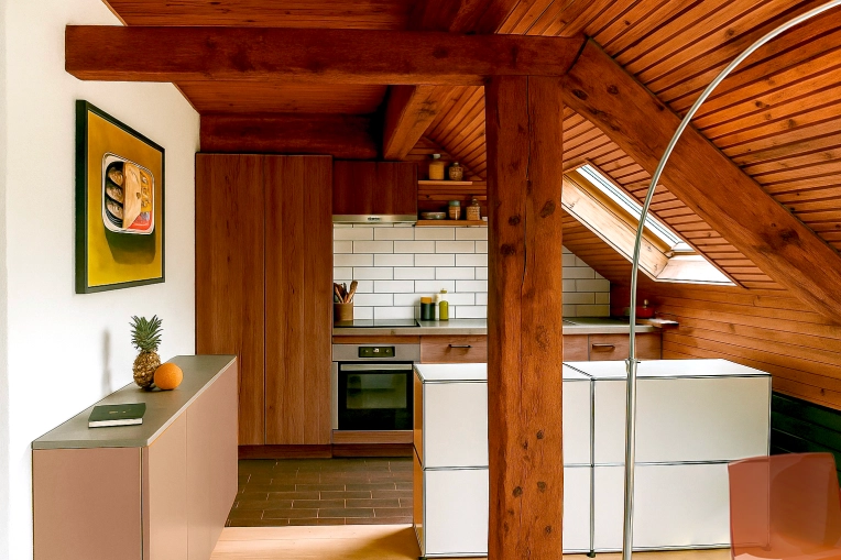 Rustic, Vintage, Kitchen