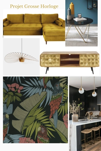 Bohemian, Contemporary, Flats / Apartments, Chic, Consultation Visit, Full Project, Shopping list, 3D ambiance