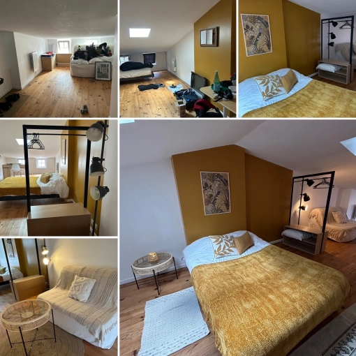 Bohemian, Room, Chic, Full Project, Home Staging