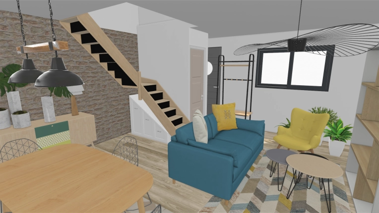 Scandinavian, Living room