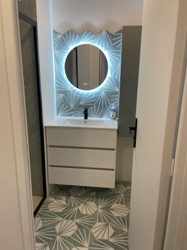 Contemporary, Bathroom, Full Project