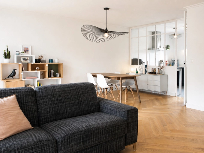 Home, Bohemian, Living room, Full Project, Plan, Renovation
