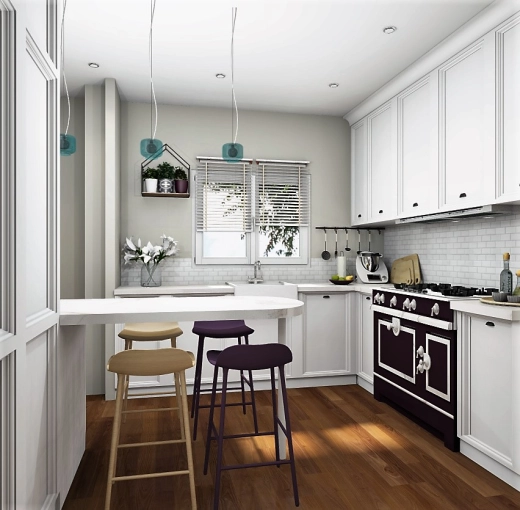 Rustic, Kitchen, Full Project