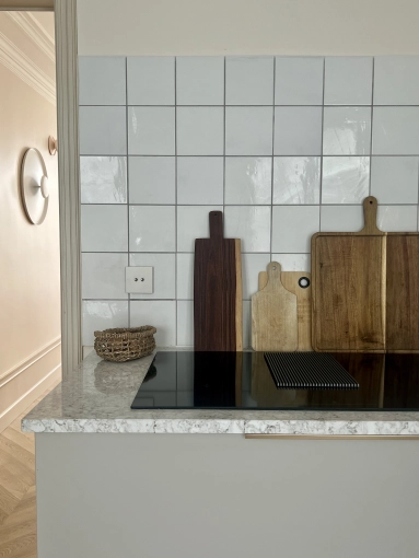 Contemporary, Kitchen, Chic, Consultation Visit, Full Project, Coach shopping, Creation of exclusive furniture, Shopping list, 3D ambiance, Plan