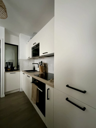 Contemporary, Kitchen, Consultation Visit, Full Project, 3D ambiance, Plan