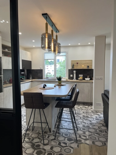 Industrial, Contemporary, Kitchen, Full Project