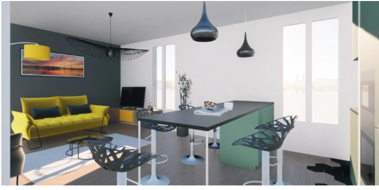 Contemporary, Flats / Apartments, Full Project