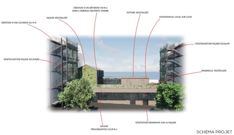Buildings Open to the Public, Nature, Plan