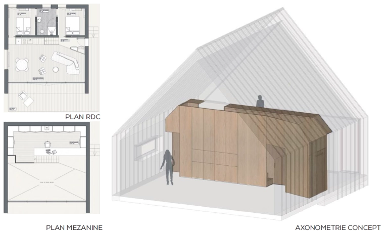 Minimalist, Tiny house, Plan