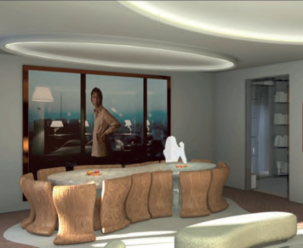 Chic, Dining room, Plan