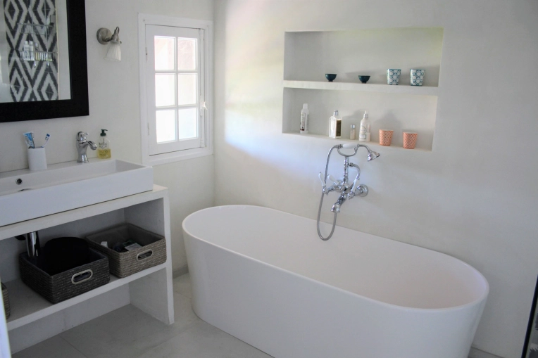 Contemporary, Vintage, Bathroom, Chic, Full Project, Energy renovation, Creation of exclusive furniture, 3D ambiance, Plan