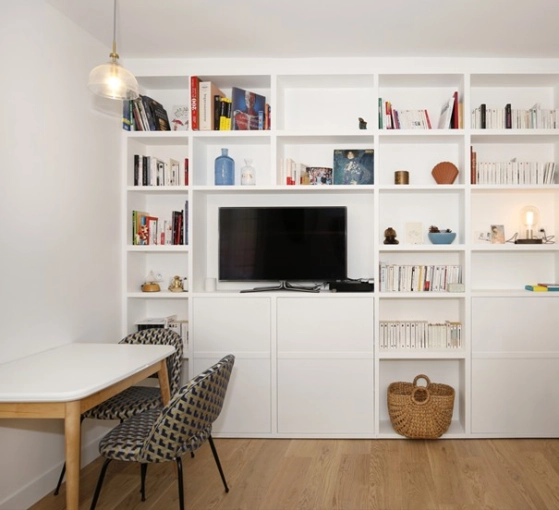 Bohemian, Contemporary, Scandinavian, Vintage, Chic, Office, Full Project, Energy renovation, Creation of exclusive furniture, 3D ambiance, Plan