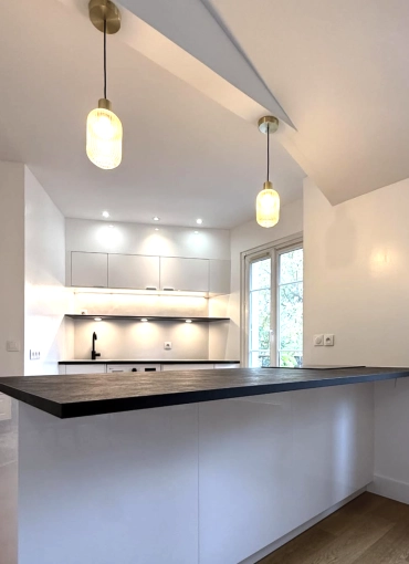 Minimalist, Contemporary, Scandinavian, Kitchen, Chic, Full Project