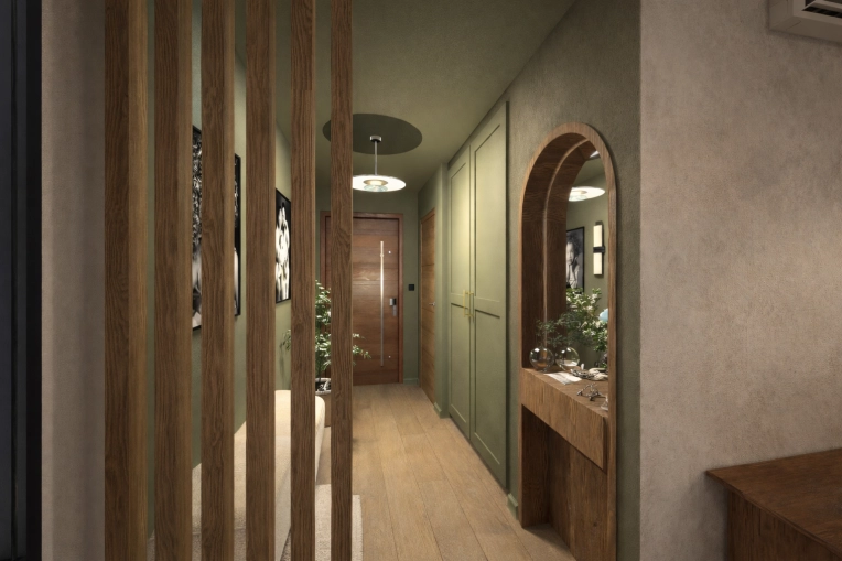 Minimalist, Contemporary, Flats / Apartments, Consultation Visit, Full Project, 3D ambiance, Plan