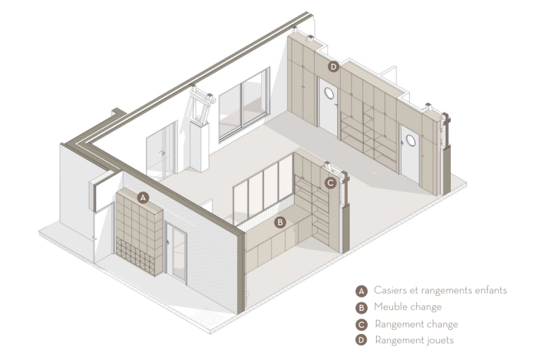 Bohemian, Minimalist, Contemporary, Buildings Open to the Public, Nature, Full Project, 3D ambiance, Plan