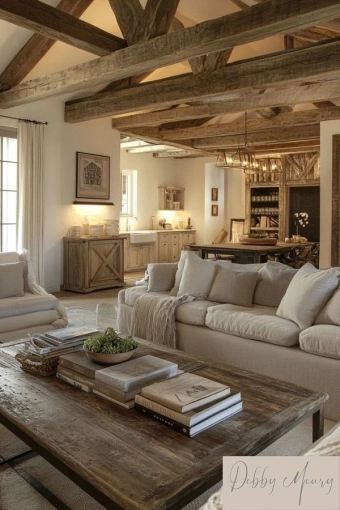 Rustic, Vintage, Chic, Living room, Consultation Visit, Full Project, Remote Coaching, Event Decor, Coach shopping, Energy renovation, Creation of exclusive furniture, Shopping list, 3D ambiance, Plan