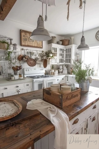 Rustic, Vintage, Kitchen, Chic, Consultation Visit, Full Project, Remote Coaching, Event Decor, Coach shopping, Creation of exclusive furniture, Shopping list, 3D ambiance, Plan
