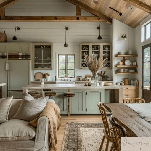 Rustic, Vintage, Kitchen, Chic, Consultation Visit, Full Project, Remote Coaching, Event Decor, Coach shopping, Creation of exclusive furniture, Shopping list, 3D ambiance, Plan