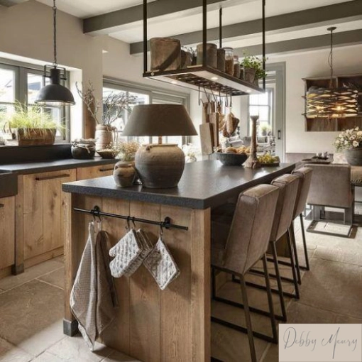 Industrial, Rustic, Vintage, Kitchen, Chic, Consultation Visit, Full Project, Remote Coaching, Event Decor, Coach shopping, Creation of exclusive furniture, Shopping list, 3D ambiance, Plan