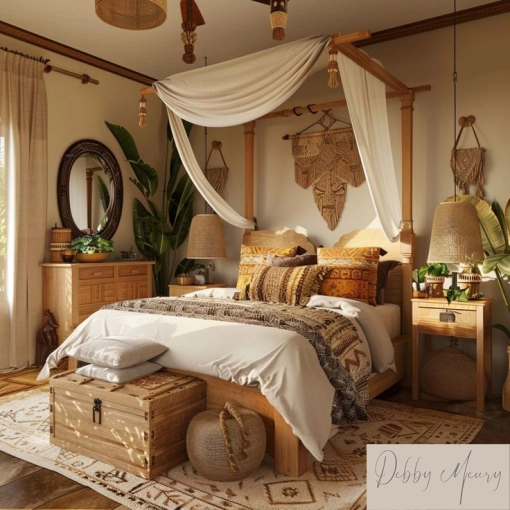 Bohemian, Room, Chic, Nature, Feng Shui, Wabi-sabi, Consultation Visit, Full Project, Remote Coaching, Event Decor, Coach shopping, Energy renovation, Creation of exclusive furniture, Shopping list, 3D ambiance, Plan