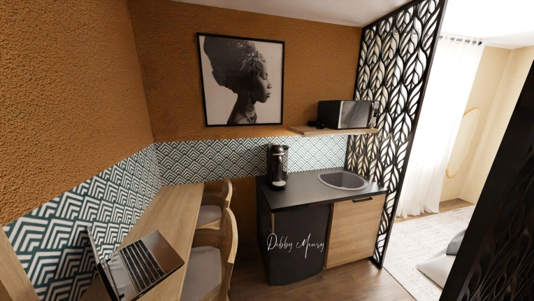 Hotel, Contemporary, Chic, Nature, Consultation Visit, Full Project, Remote Coaching, Event Decor, Coach shopping, Energy renovation, Creation of exclusive furniture, Shopping list, 3D ambiance, Plan