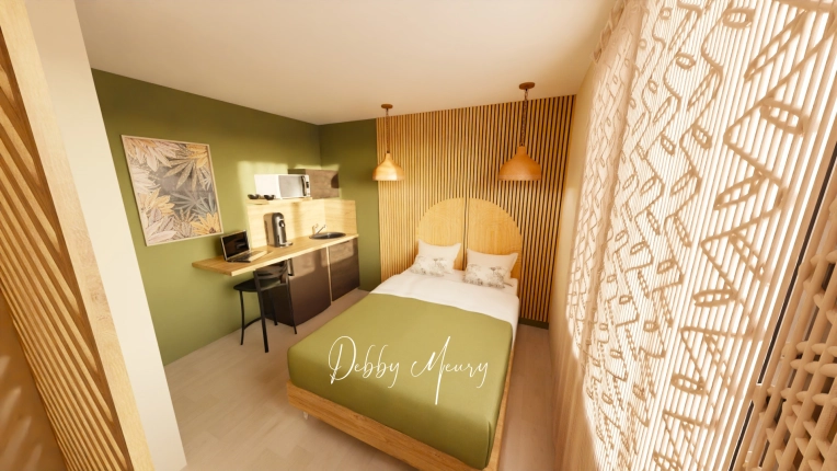 Hotel, Minimalist, Contemporary, Scandinavian, Chic, Nature, Consultation Visit, Full Project, Remote Coaching, Event Decor, Coach shopping, Energy renovation, Creation of exclusive furniture, Shopping list, 3D ambiance, Plan