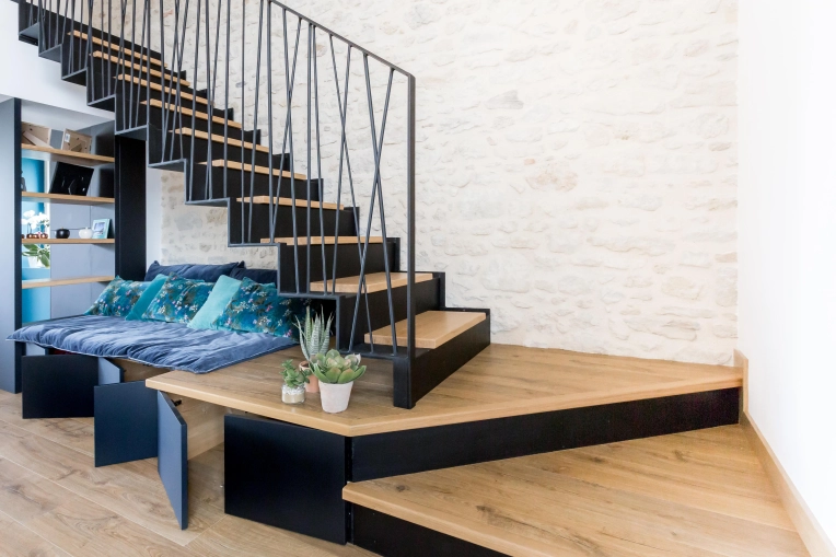 Industrial, Home, Contemporary, Scandinavian, Chic, Consultation Visit, Full Project, Energy renovation, 3D ambiance, Plan