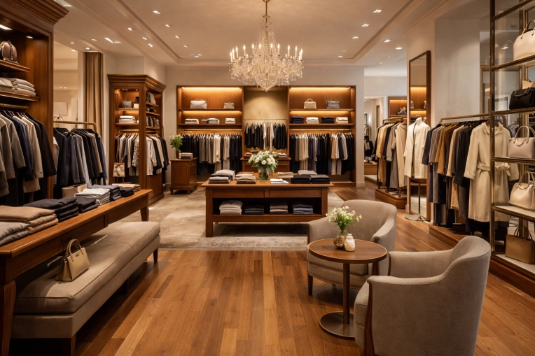 Retail / store, Chic, Consultation Visit, Full Project, 3D ambiance, Plan