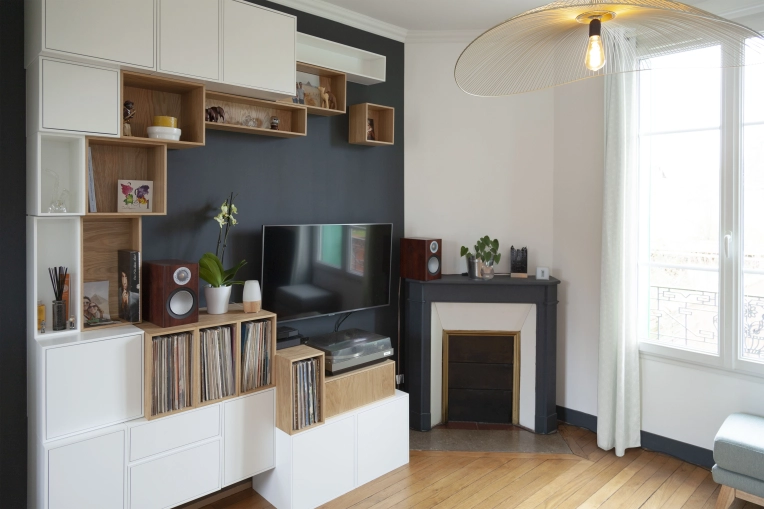 Home, Contemporary, Consultation Visit, Full Project, Shopping list, 3D ambiance, Plan