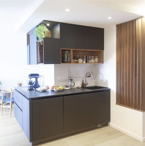 Industrial, Minimalist, Contemporary, Kitchen, Consultation Visit, Full Project, Creation of exclusive furniture, Shopping list, Plan