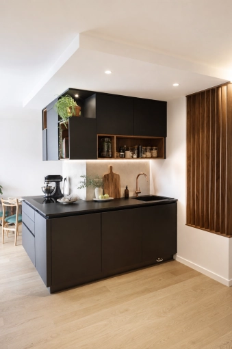 Industrial, Minimalist, Contemporary, Kitchen, Consultation Visit, Full Project, Creation of exclusive furniture, Shopping list, Plan
