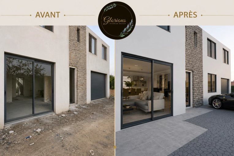 Home, Contemporary, Consultation Visit, Creation of exclusive furniture, 3D ambiance, Renovation
