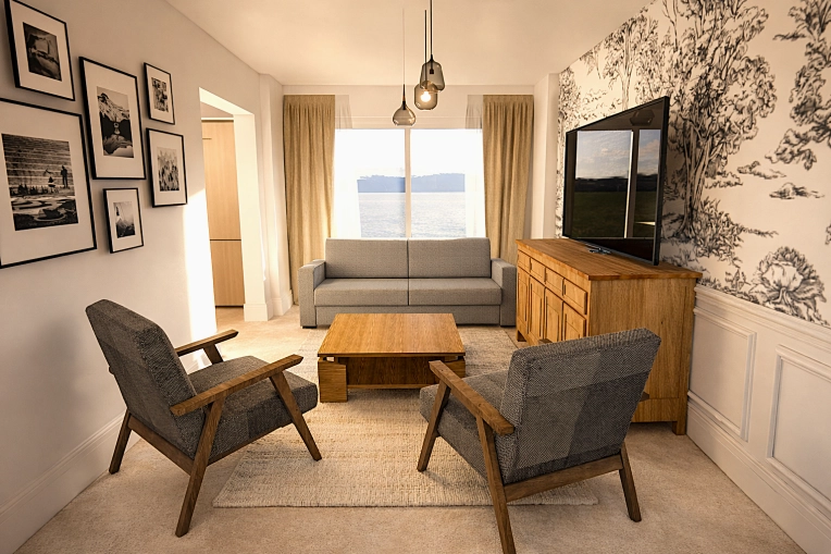 Home, Rustic, 3D ambiance