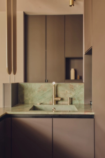 Contemporary, Kitchen, Chic, Full Project, Creation of exclusive furniture, Plan