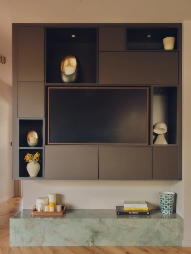 Contemporary, Chic, Living room