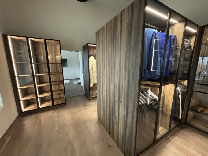 Industrial, Contemporary, Vintage, Chic, Dressing, Creation of exclusive furniture, 3D ambiance, Plan