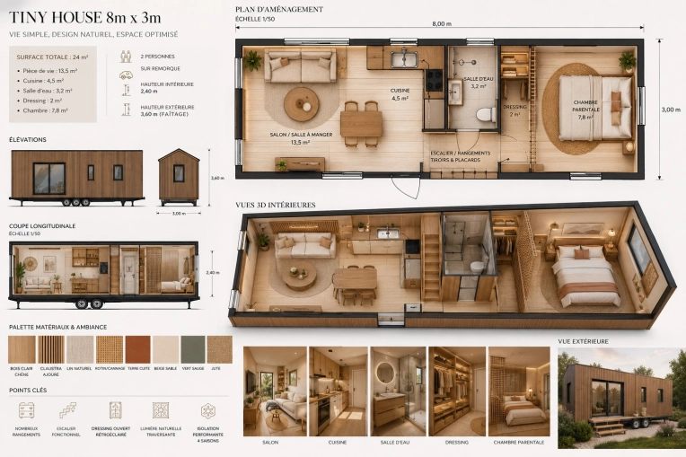 Bohemian, Tiny house, Consultation Visit, Home Staging