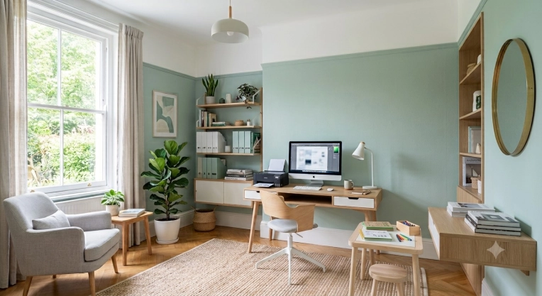 Scandinavian, Nature, Office, Consultation Visit, Full Project, Home Staging, Renovation