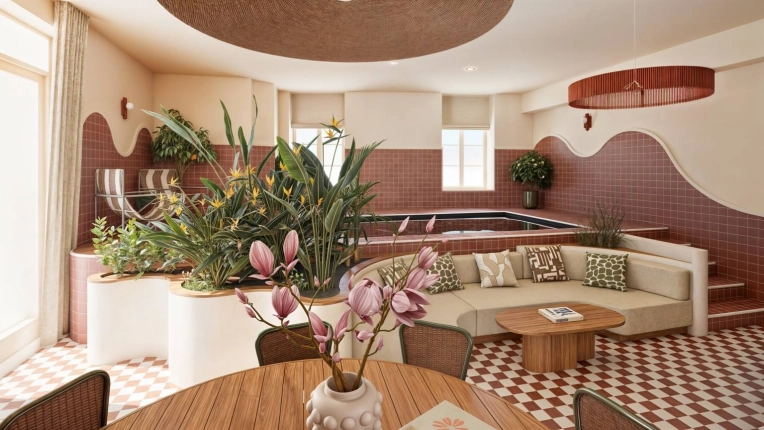 Home, Vintage, Maximalist, Full Project, Creation of exclusive furniture, 3D ambiance, Renovation