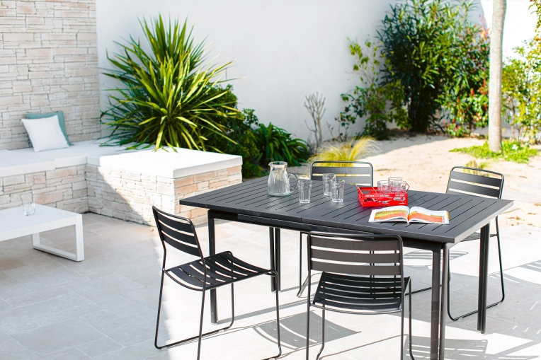 Outdoor/Garden, Full Project, Creation of exclusive furniture, 3D ambiance, Plan