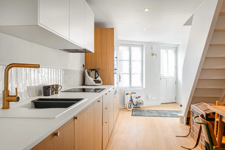 Home, Full Project, Energy renovation, Creation of exclusive furniture, 3D ambiance, Plan