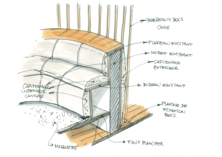 Minimalist, Contemporary, Buildings Open to the Public, Chic, Nature, Consultation Visit, Full Project, Creation of exclusive furniture, 3D ambiance, Plan