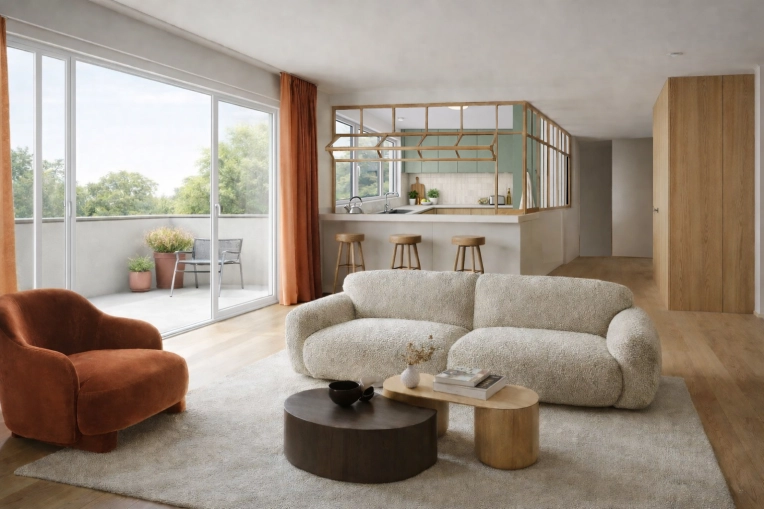 Contemporary, Flats / Apartments