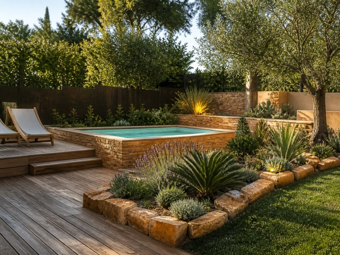 Extérieur/Jardin, Nature, 3D d'ambiance