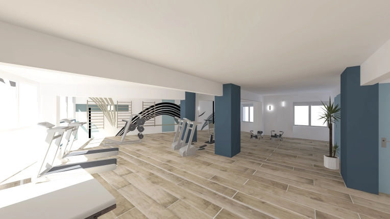 Minimalist, Contemporary, Commercial Buildings, Nature, 3D ambiance