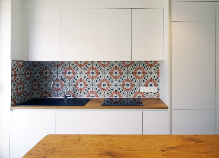 Bohème, Contemporain, Cuisine, Chic, Projet complet