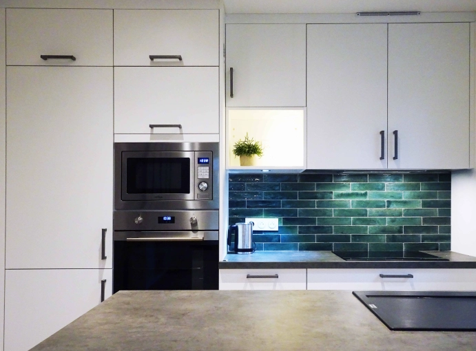 Industriel, Contemporain, Cuisine, Chic, Projet complet